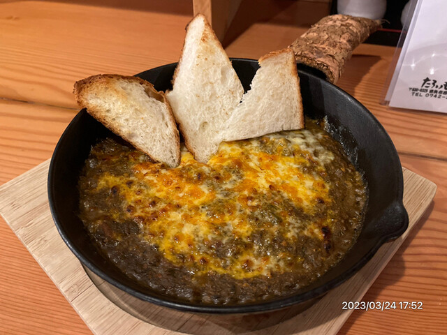 砂肝のアヒージョ