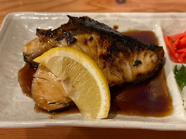 銀ムツ カマ焼き